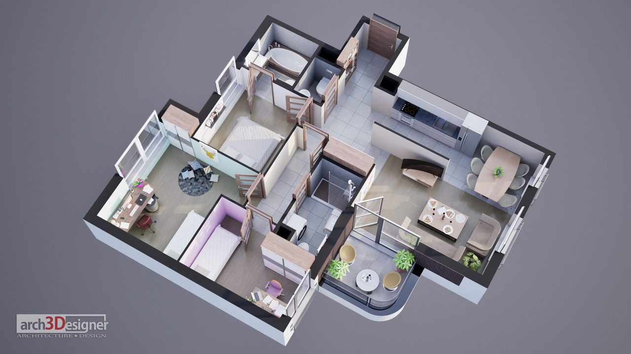 Rzut 3D — Praga 08