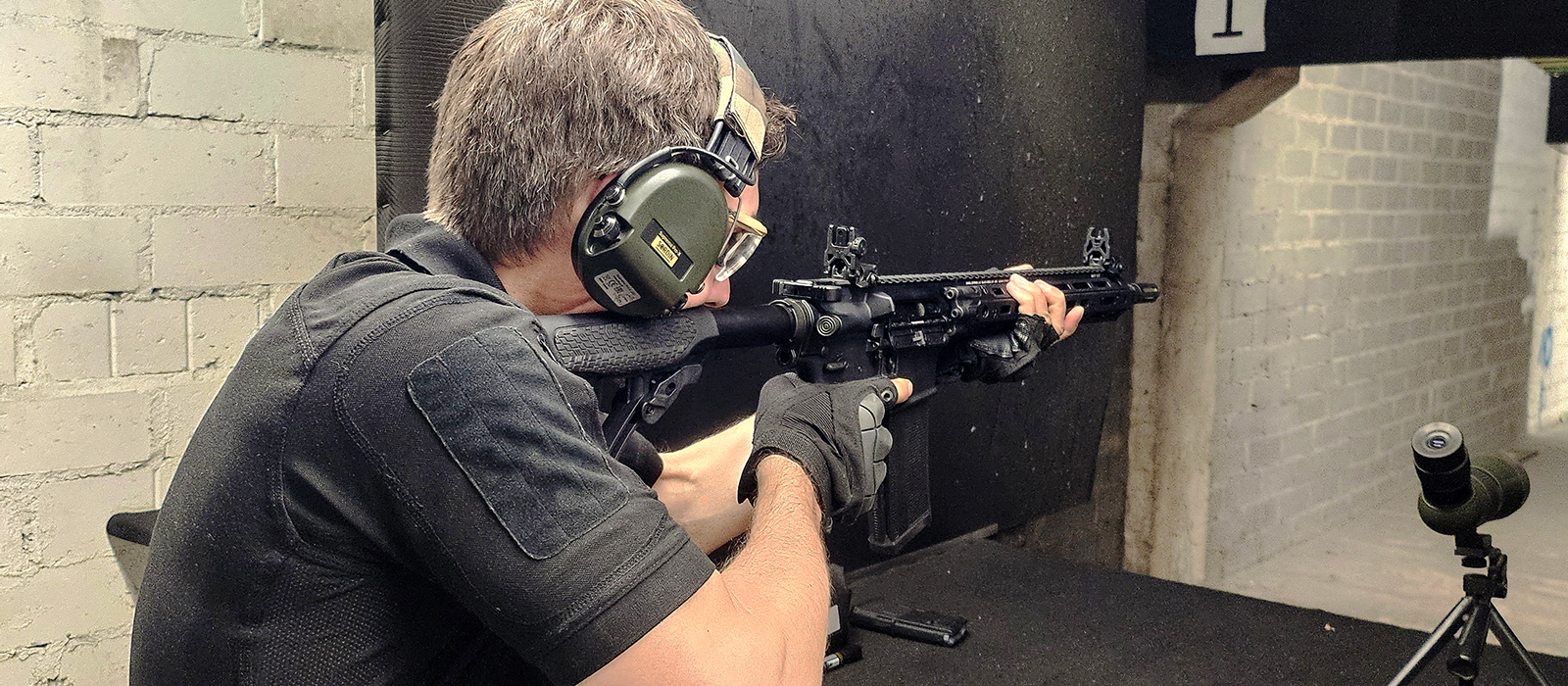 AR-15 — zdjęcie ze strzelania 1